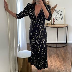 Flynn Skye Floral Midi Dress